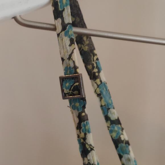 Vintage Express Sheer Cami Mesh Babydoll Tank Silk Ditsy Floral 90s Y2K Fairy - Picture 5 of 7